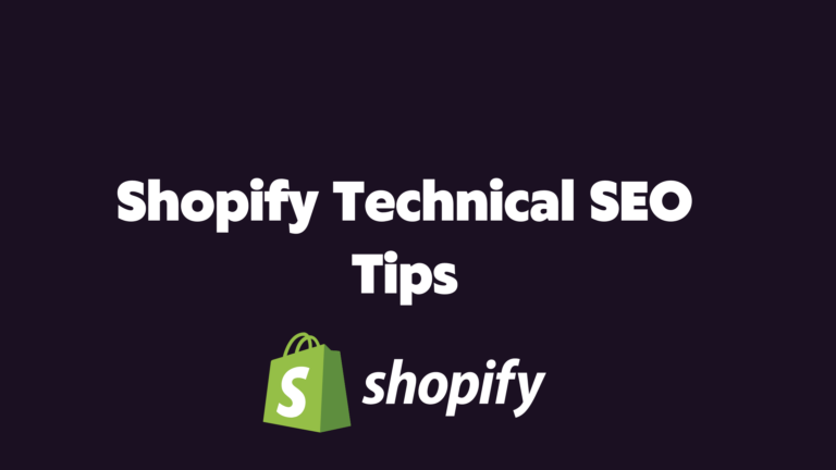 Shopify Technical SEO